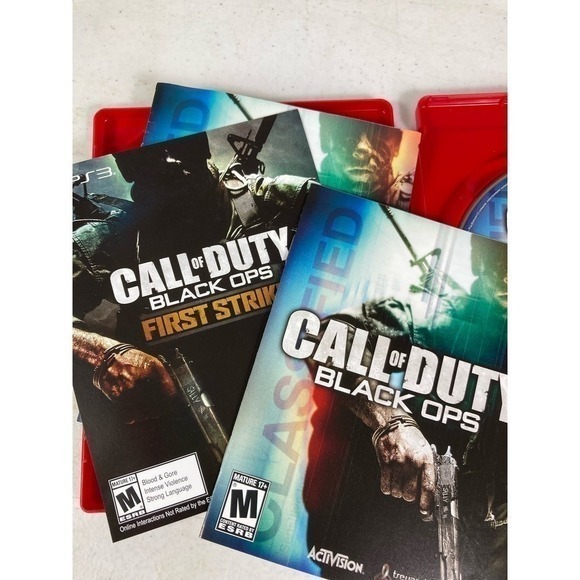 Playstation Call of Duty Black Ops Video Game PS3 Rated M 17+ Authentic Action - Picture 3 of 10